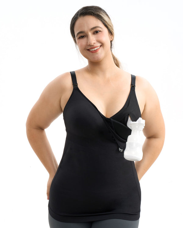 All-in-One Hands Free Pumping & Nursing Tank Tops