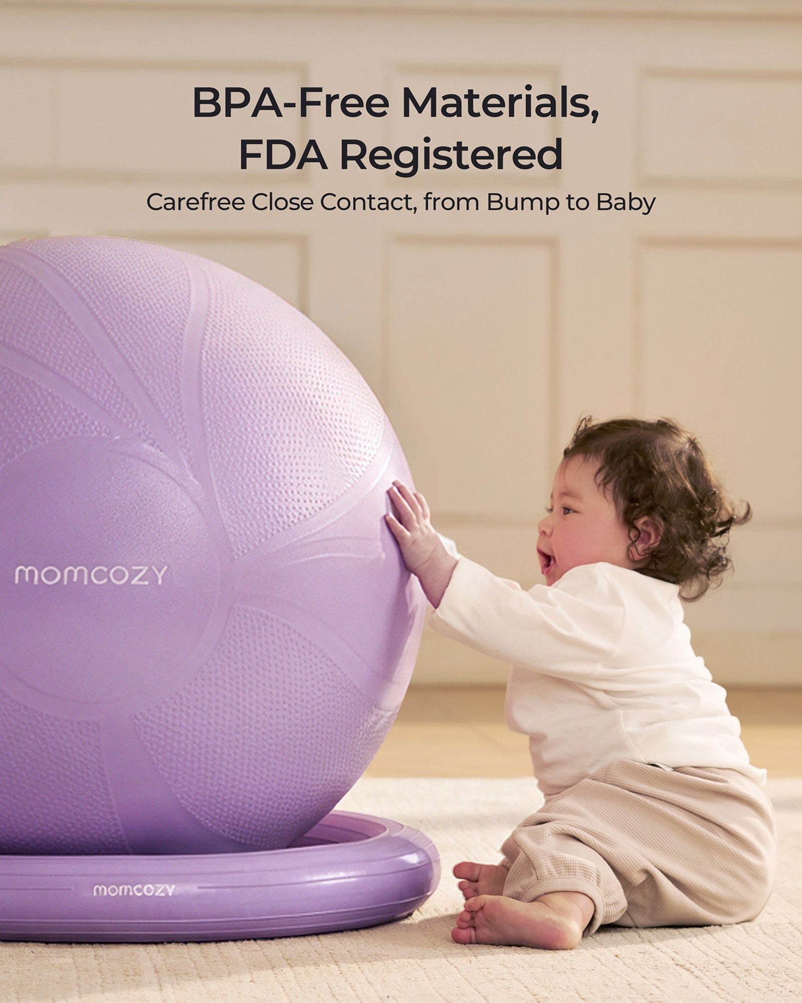 BirthEase Pregnancy Ball  Set— Birthing Ball