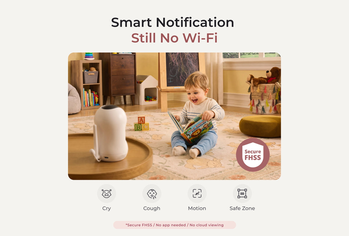 Smart Non-WiFi Baby Monitor 5.5-Inch Full HD (BM03S)