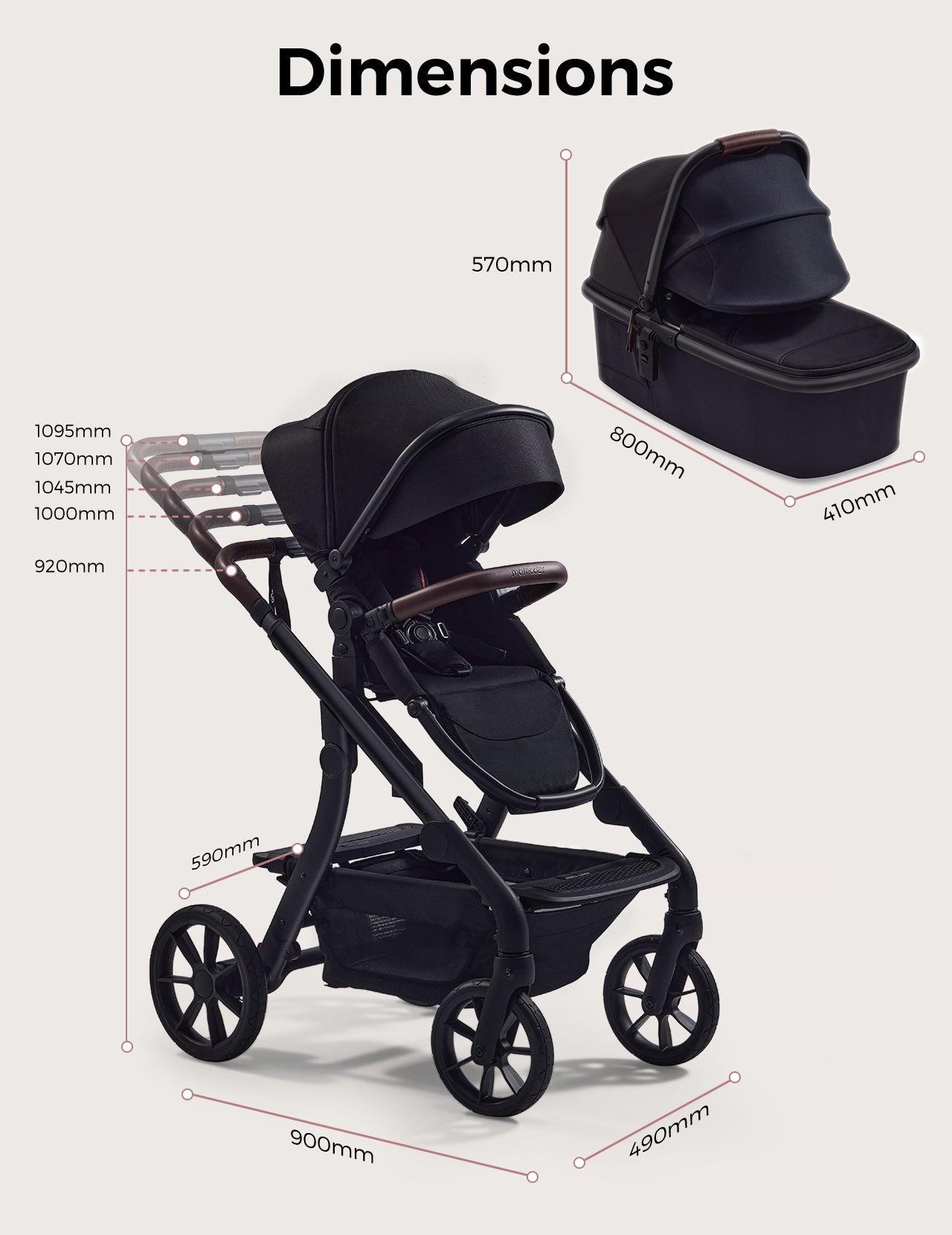 jackson chourio baby stroller Momcozy ChangeGo Baby Stroller: The Ultimate 23-in-1 Double Stroller for Growing Families