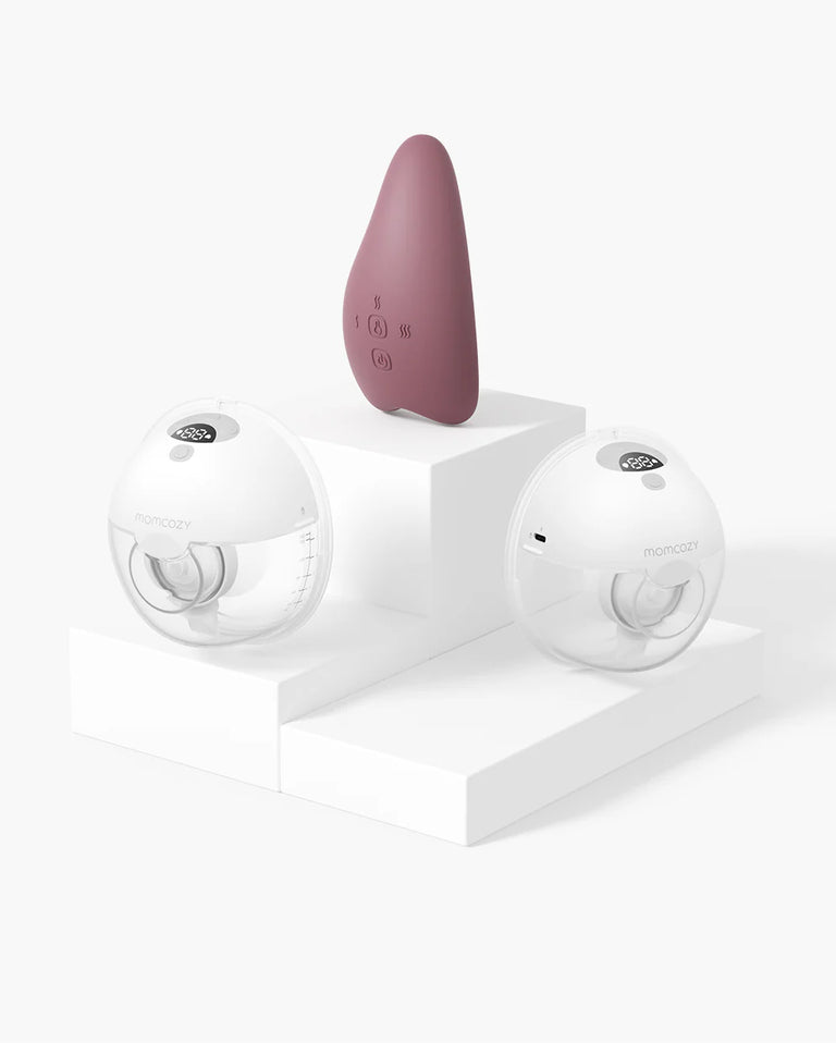 M5 Smart Massage Bundle: Zwei M5 Smart Tragbare Milchpumpe und ein Brustmassagegerät
