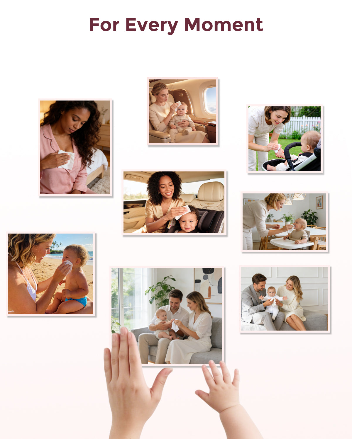 Momcozy Pure Water Wipes - Gentle for Babies