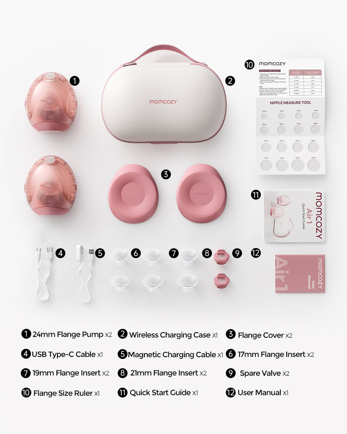 Momcozy Ultra Slim Breast Pump Quiet Discreet And Powerful momcozy-ultra-slim-breast-pump-quiet-discreet-and-powerful