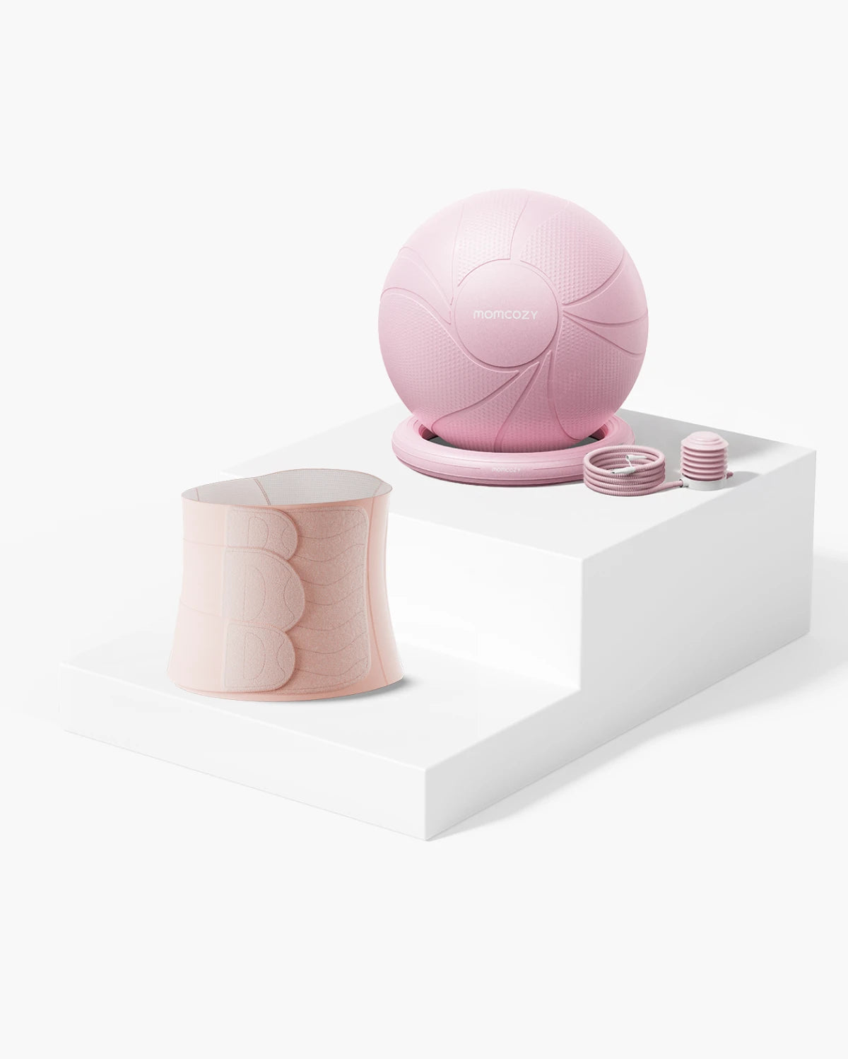 BirthEase Maternity Ball & Ergowrap™ Postpartum Belly Band Bundle