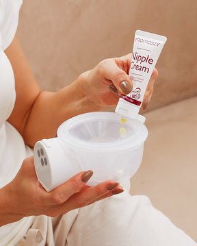 Crema de pezón 100% natural para la lactancia materna - sin lanolina