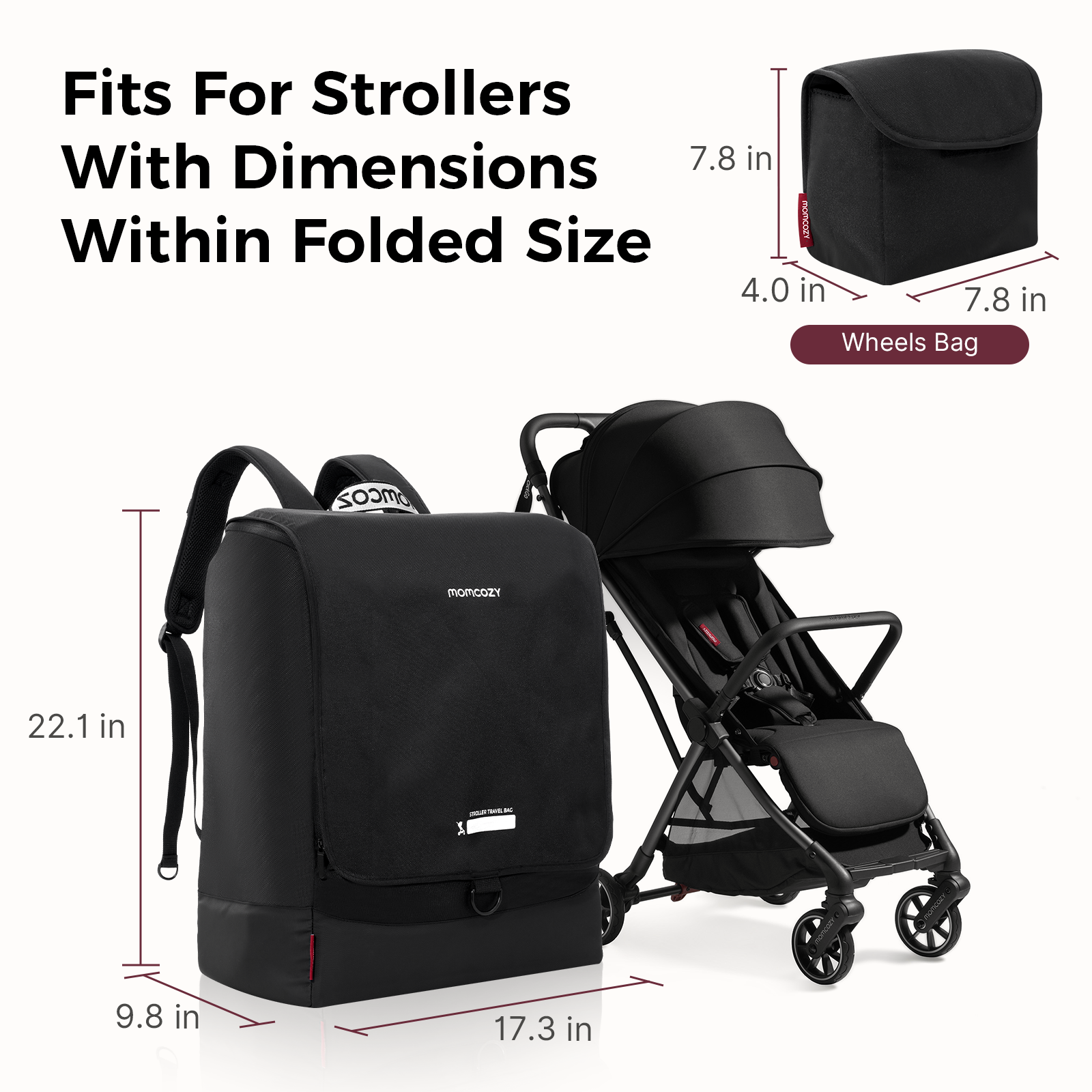 wagon stroller travel bag Momcozy Stroller Travel Bag
