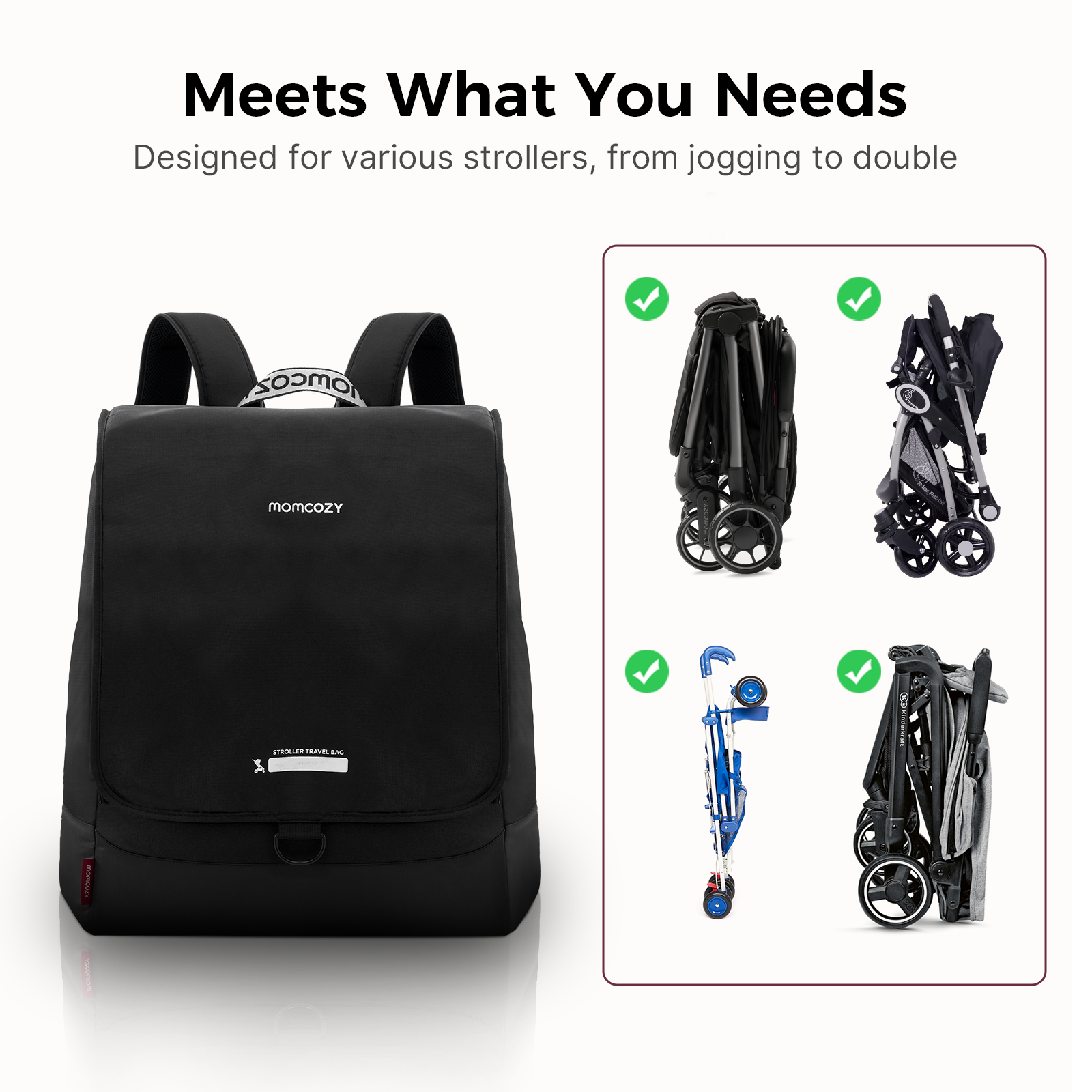 travel bag for stroller Momcozy Stroller Travel Bag