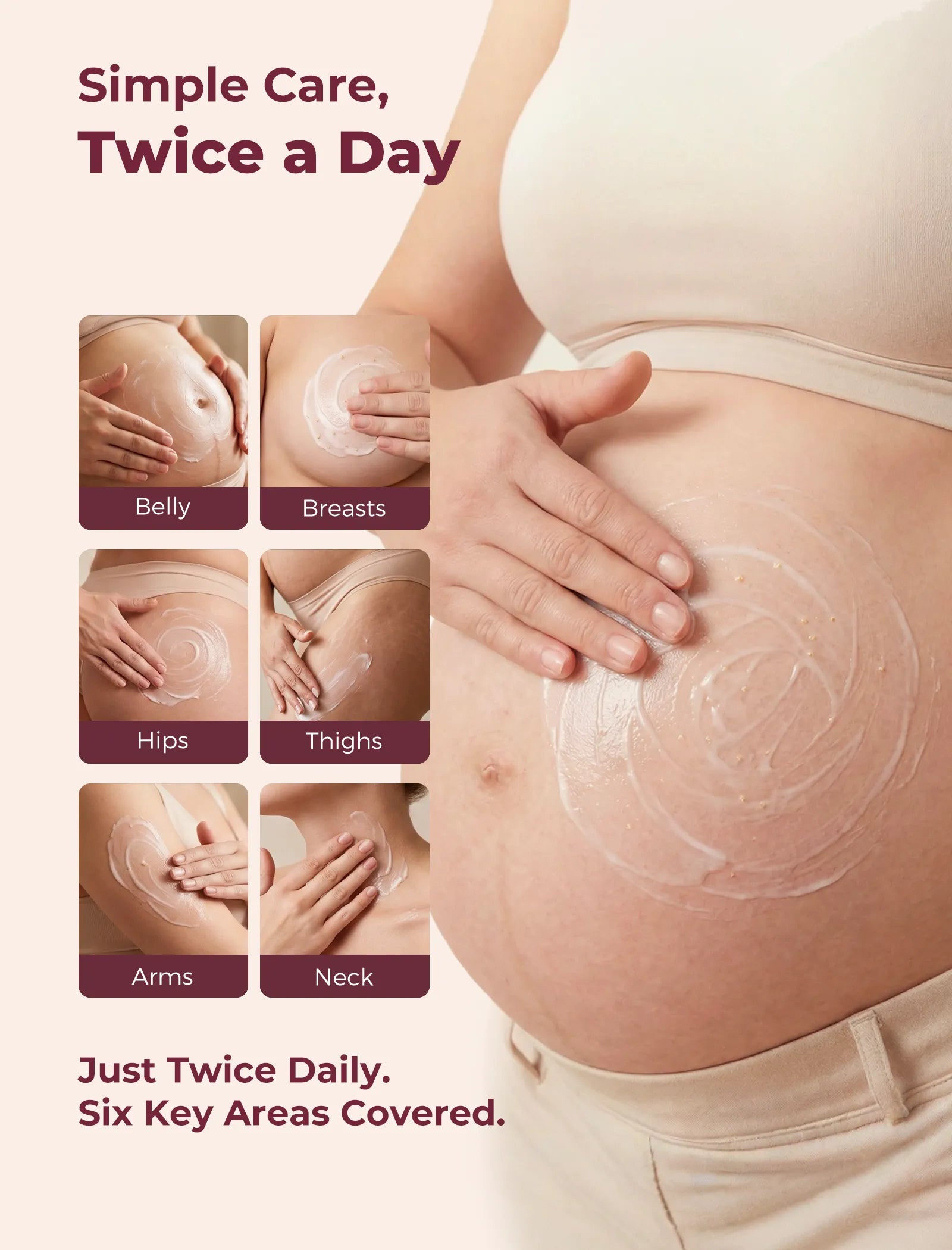 Momcozy Pro-Collagen Belly Firming Moisturizer Stretch Mark Cream