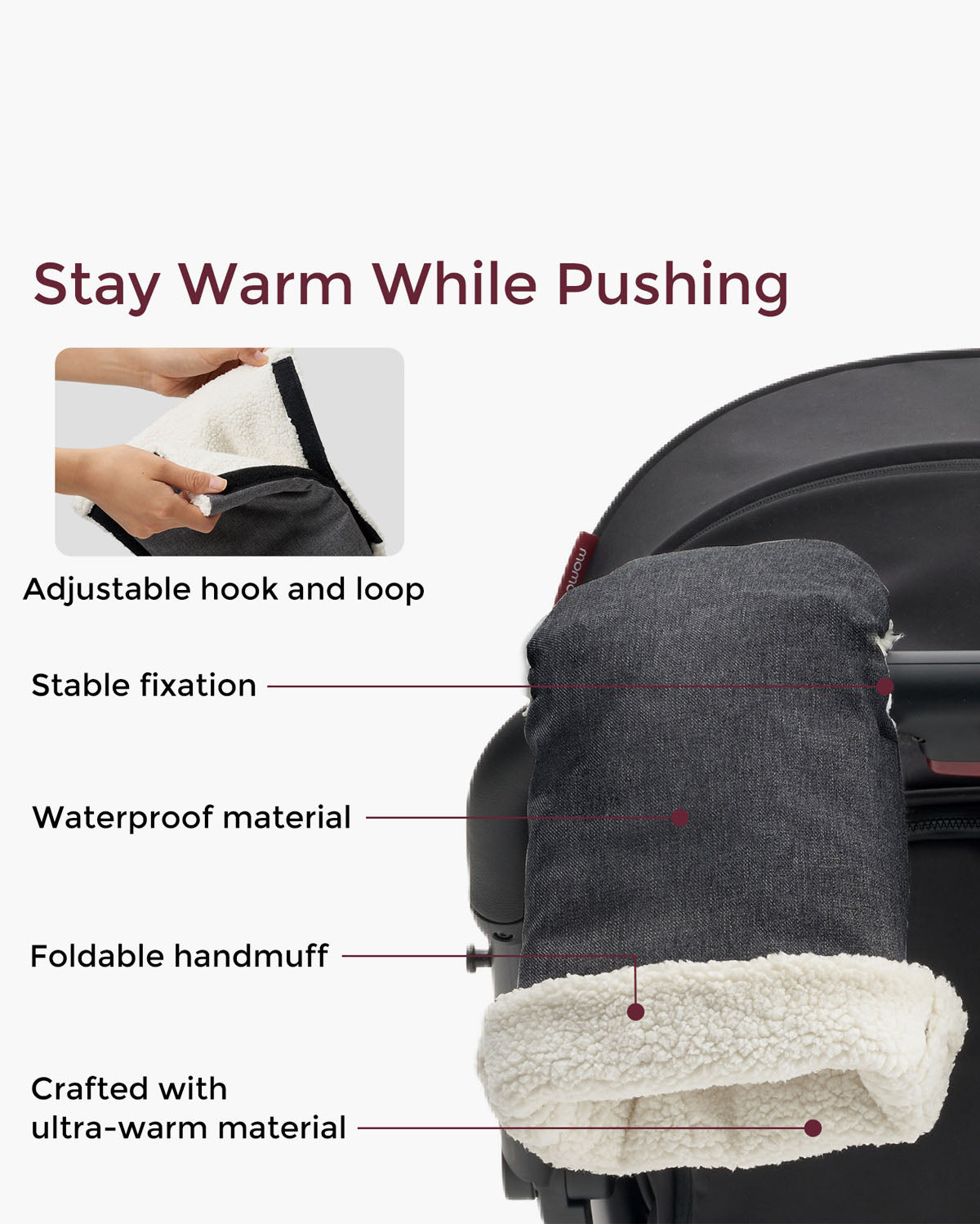 stokke hand muff Momcozy Warm Stroller Hand Muff