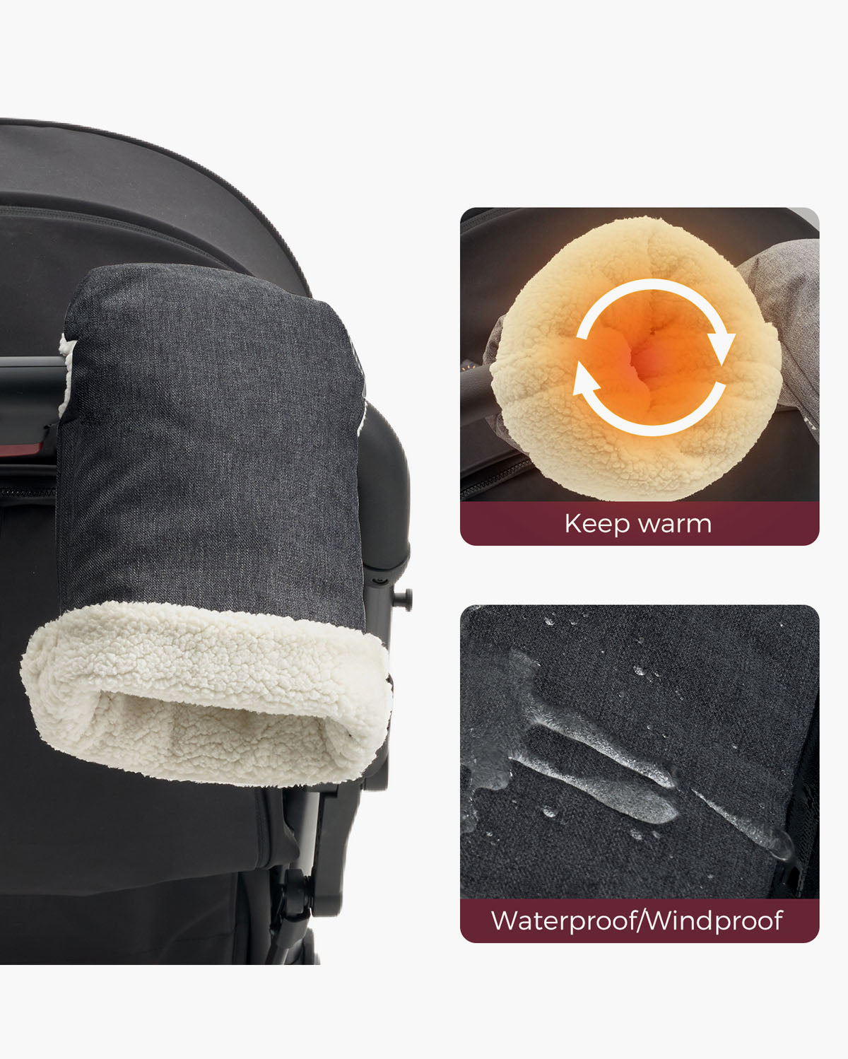 bugaboo hand muff Momcozy Warm Stroller Hand Muff