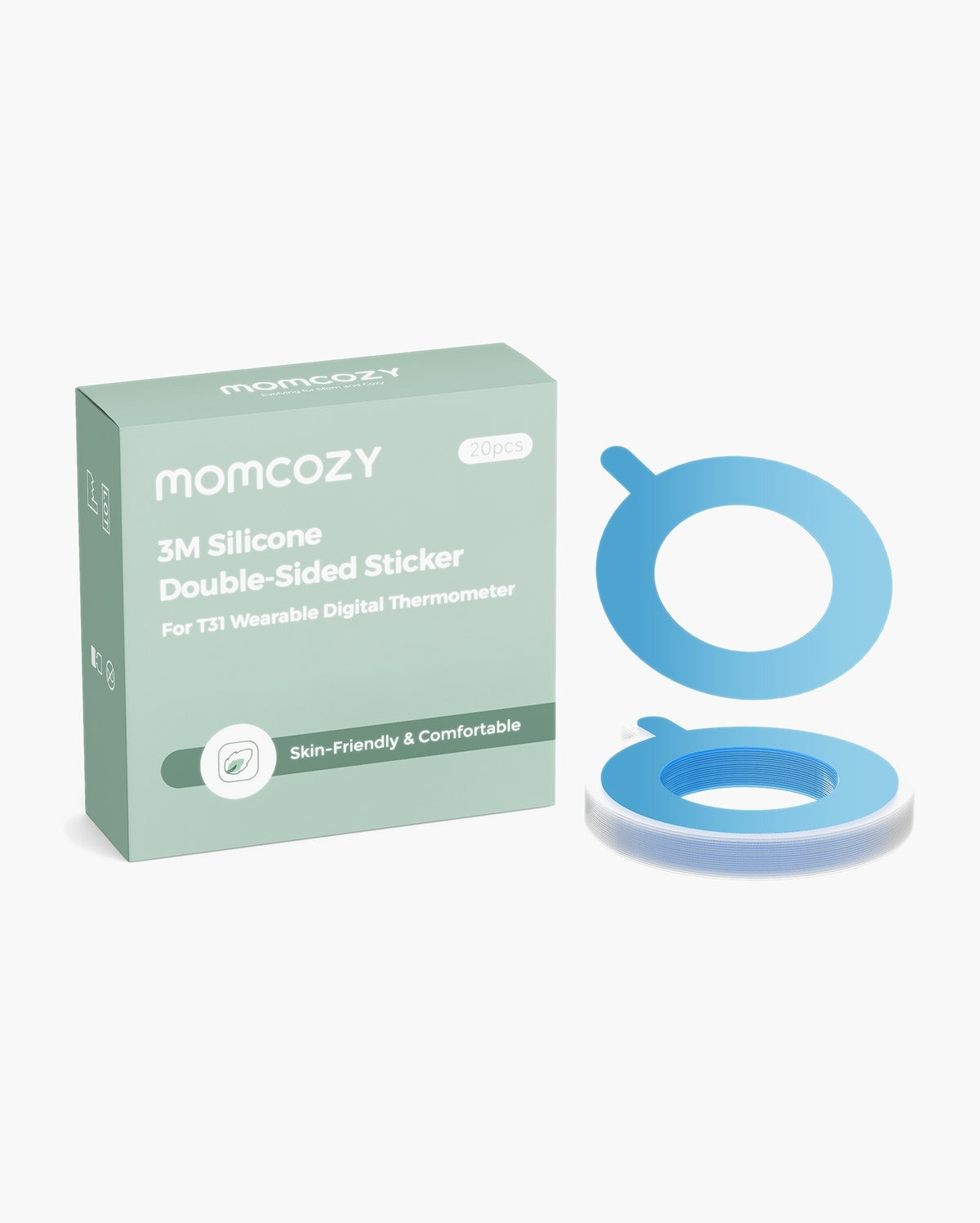Momcozy Smart Baby Thermometer Replacement Stickers