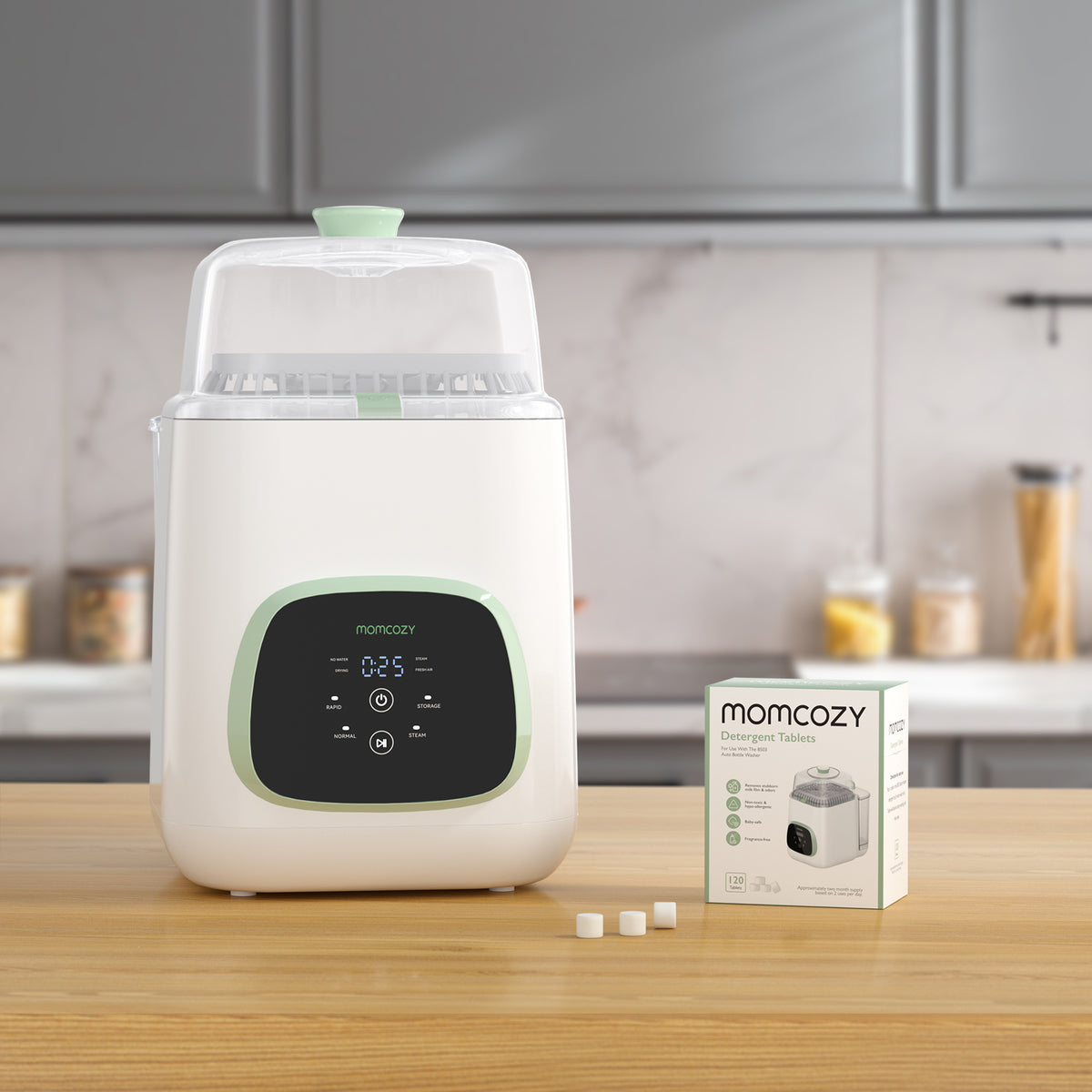 Lave-biberon et stérilisateur Momcozy KleanPal Pro