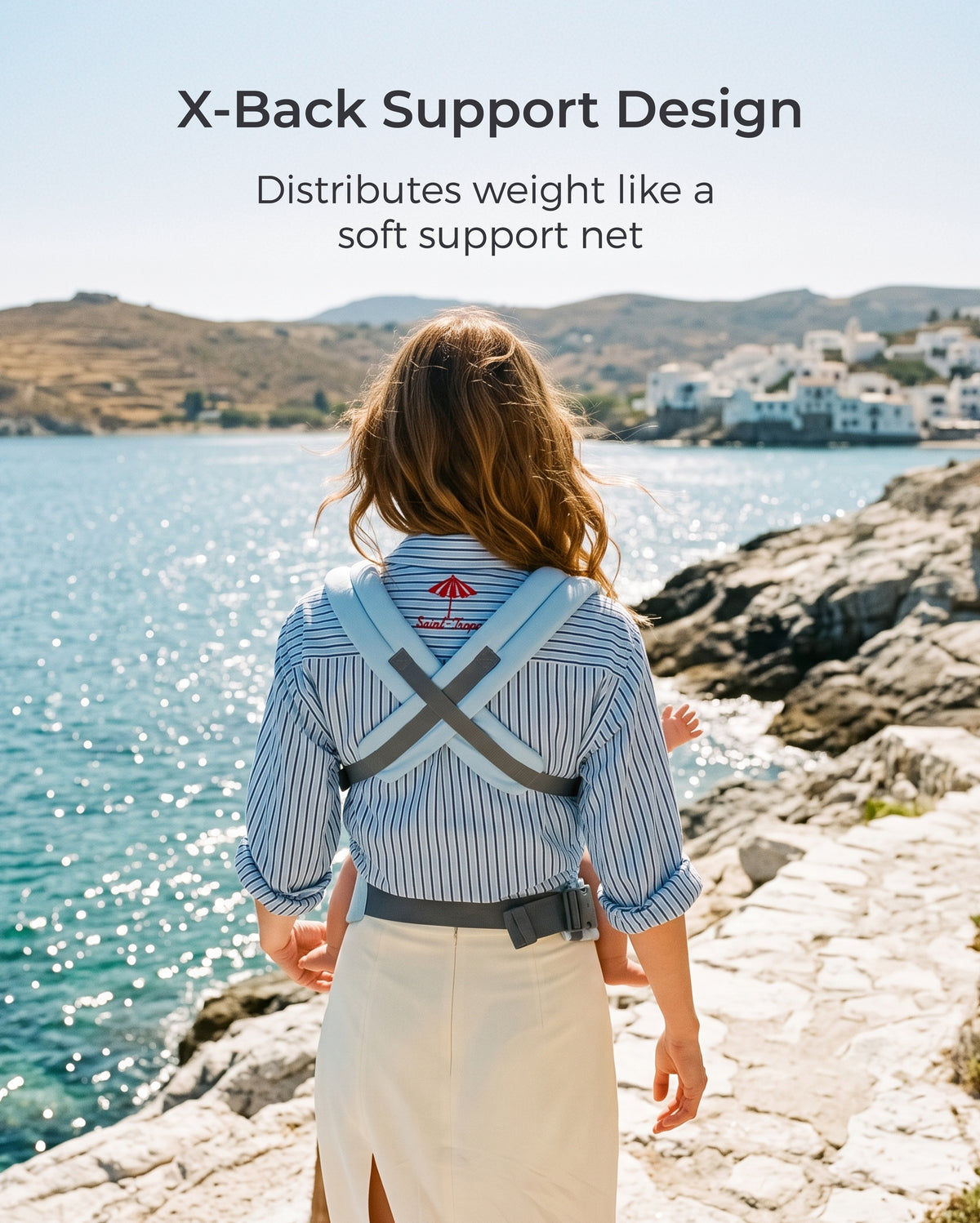 Porte-bébé Momcozy PureHug - Ergonomique, confortable & léger