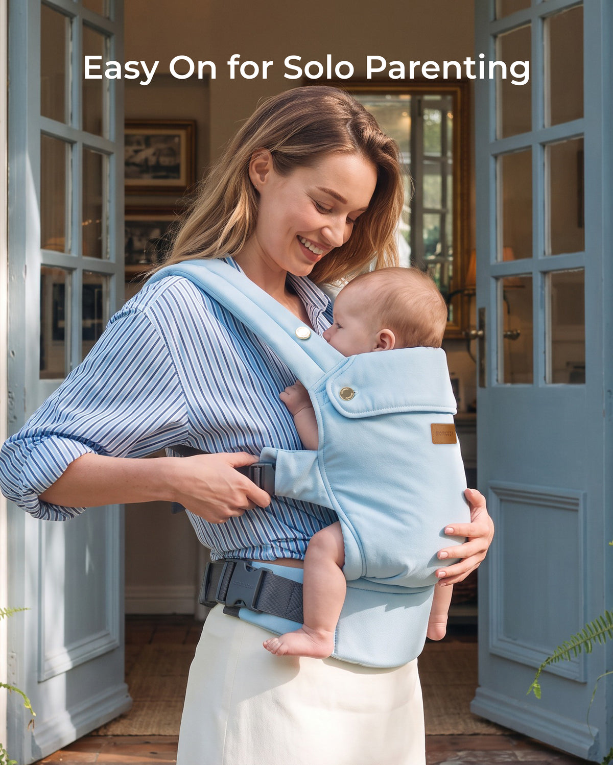 Porte-bébé Momcozy PureHug - Ergonomique, confortable & léger