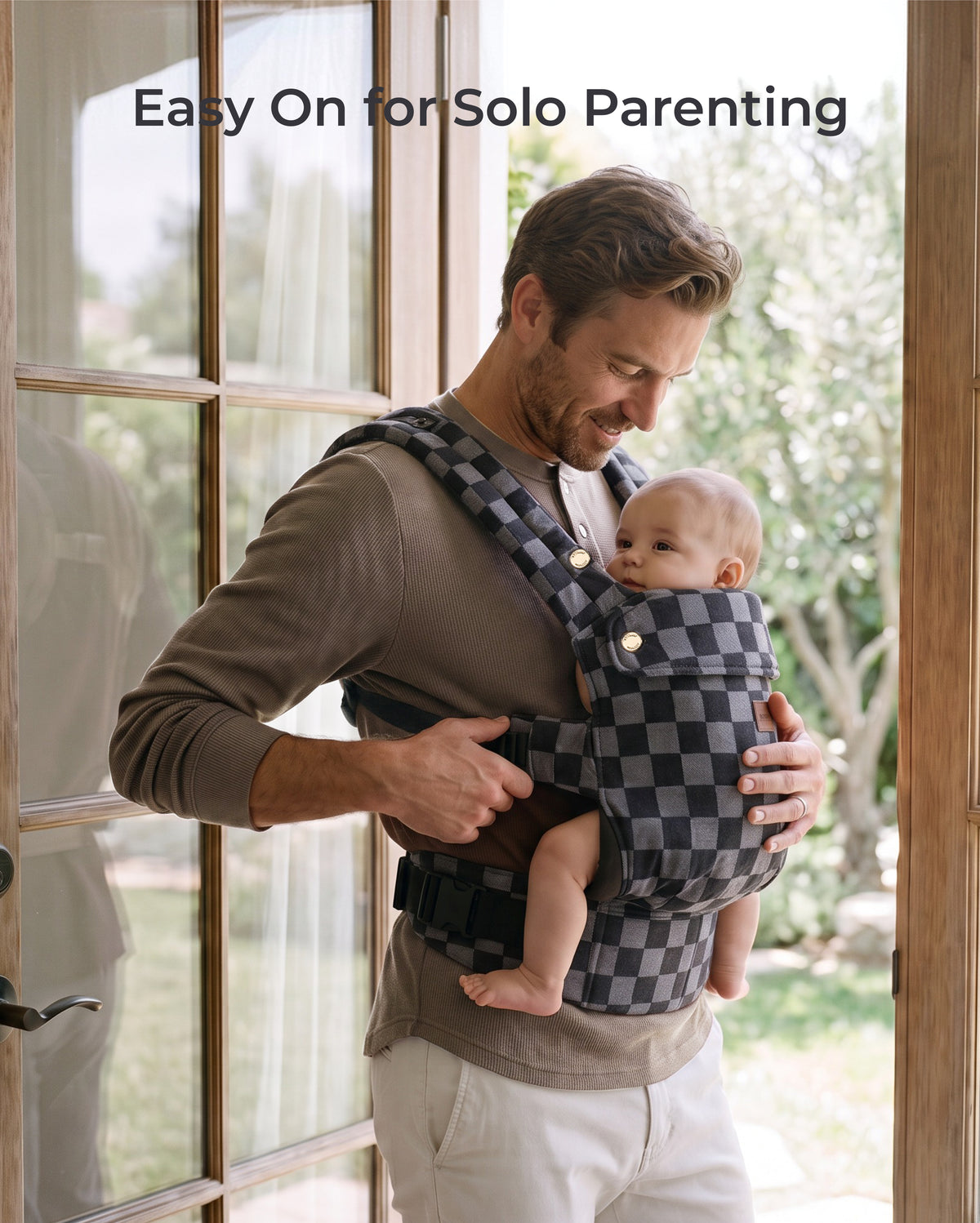 Porte-bébé Momcozy PureHug - Ergonomique, confortable & léger