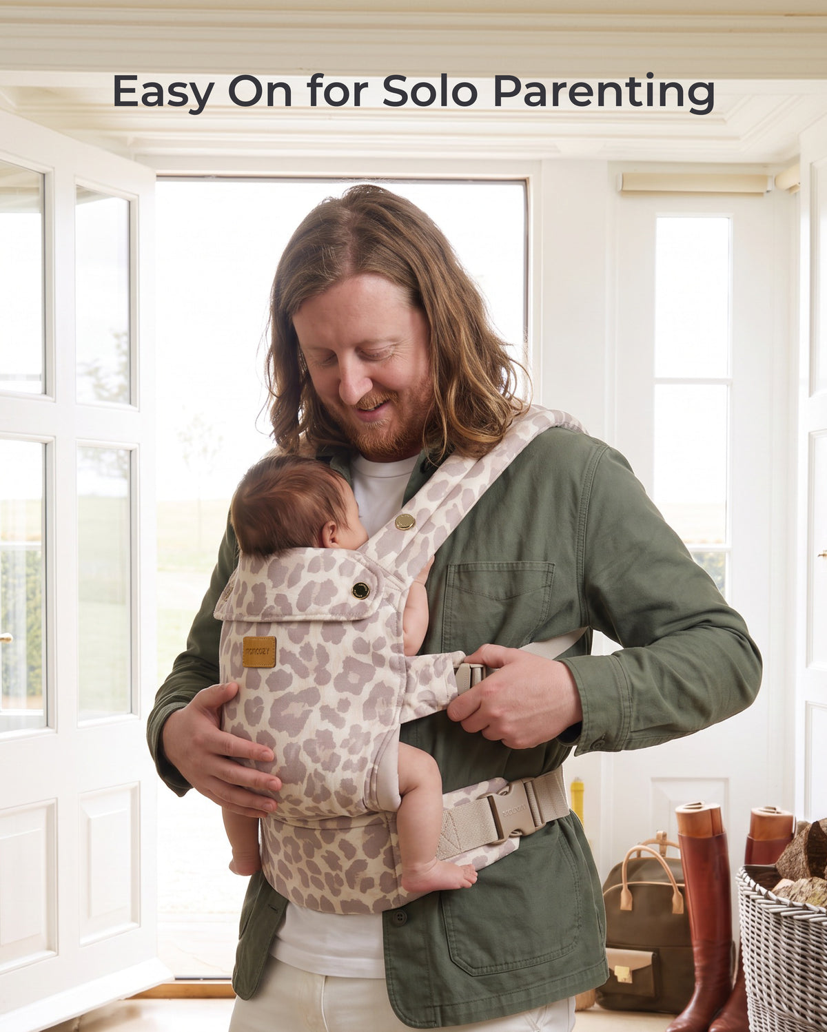 Porte-bébé Momcozy PureHug - Ergonomique, confortable & léger