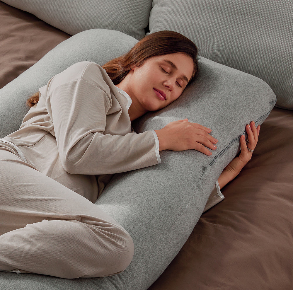 Organic Clothing : Full Body Pregnancy pillow for stomach sleepers
