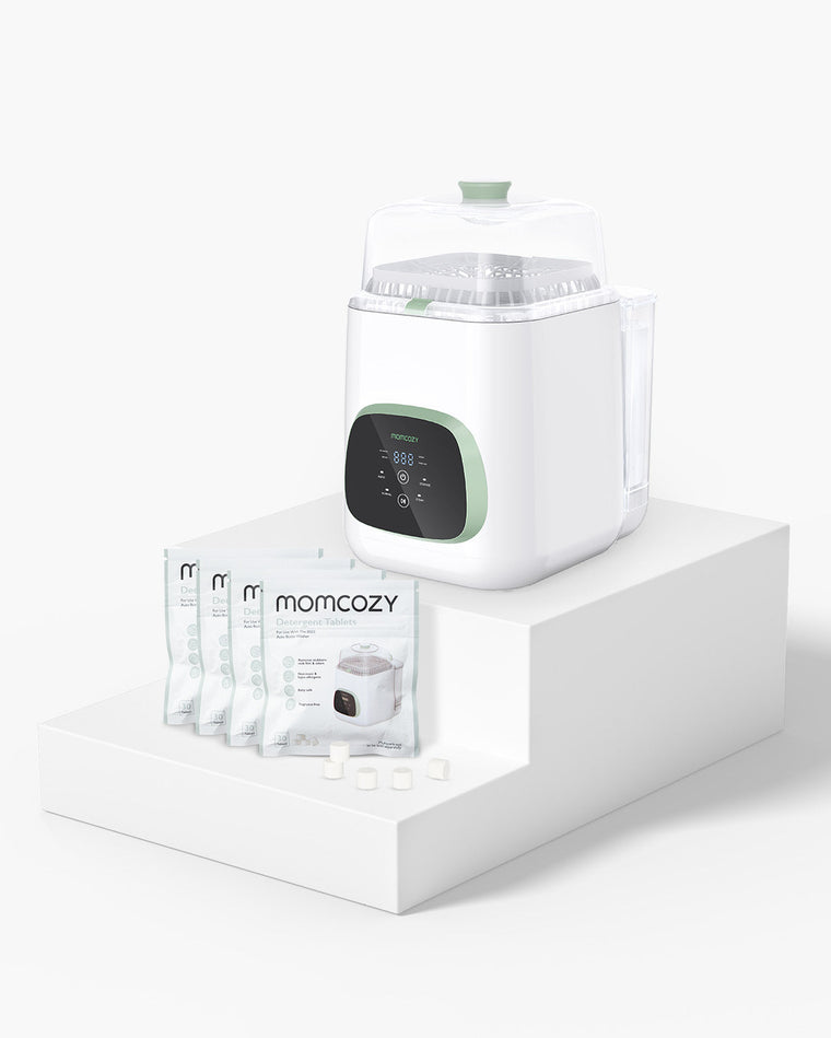 Time-Saving Cleaning Bundle: KleanPal Pro Bottle Washer + 120 Cleaning Tablets
