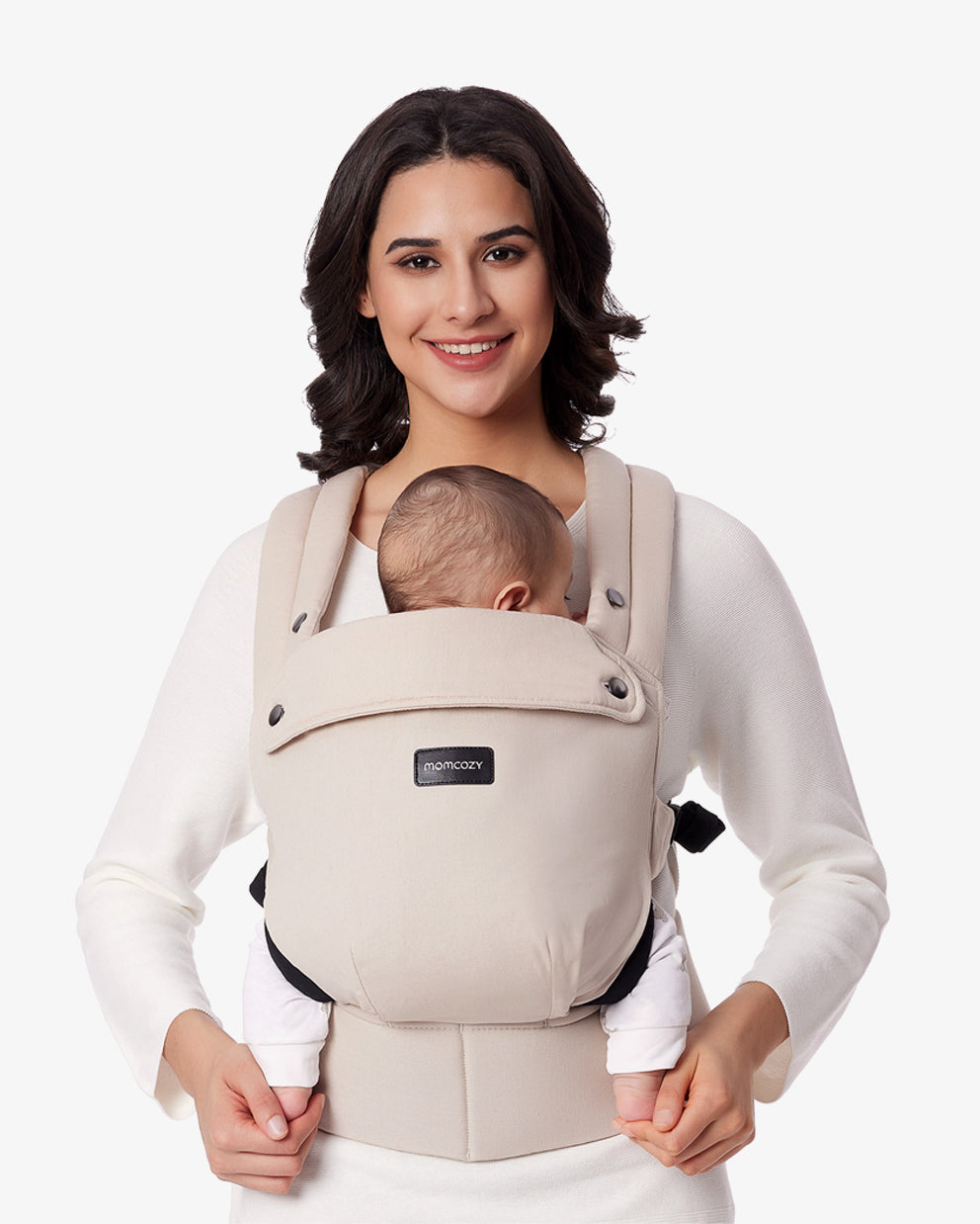 Momcozy PureHug Baby Carrier - Khaki Color