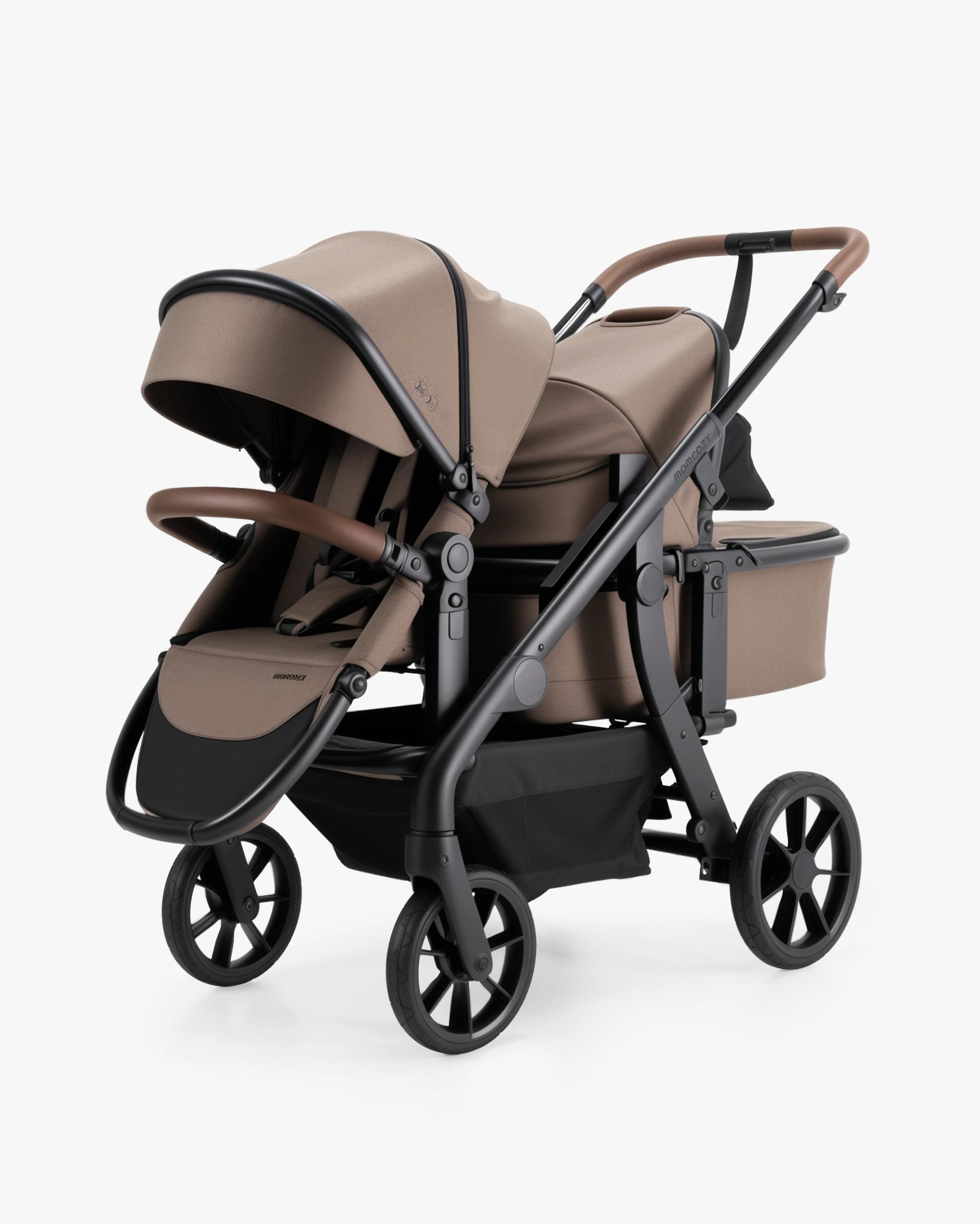 Momcozy Momcozy ChangeGo Baby Stroller, Brown