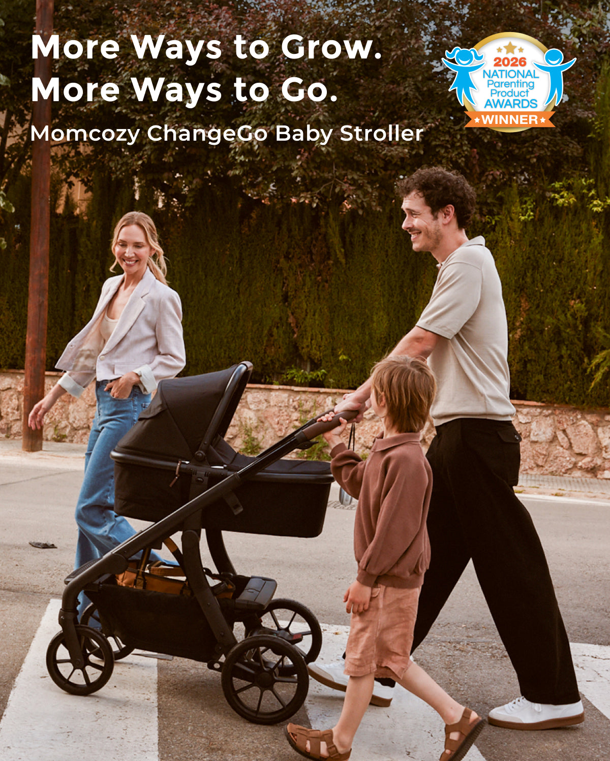 grow with baby stroller Momcozy ChangeGo Baby Stroller