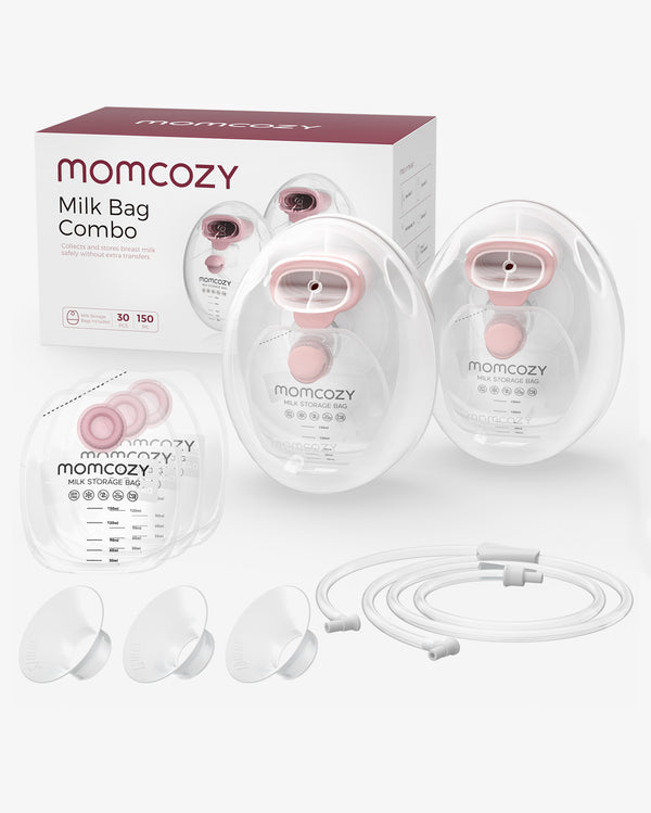 Momcozy Wearable Milk Collection Cups - pour Momcozy V1/V2 et la plupart des tire-laits électriques