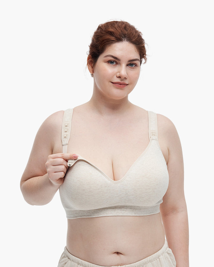 Busty Cotton nursing bra