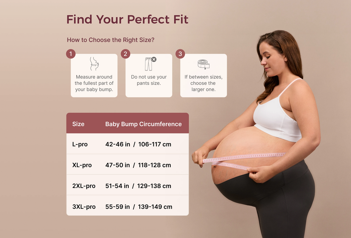 Go As You Grow™ Maternity Belly Band - Black