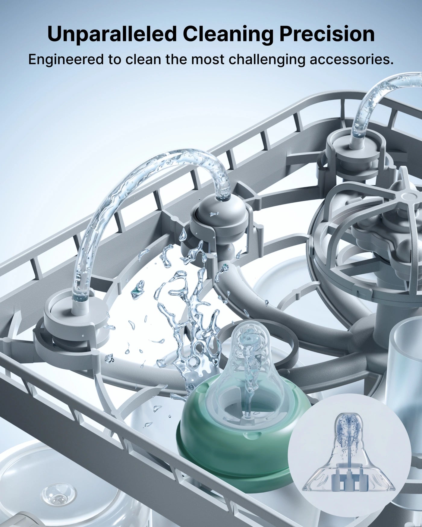 Pre-order: Momcozy DeepClean Baby Bottle Washer (D8)
