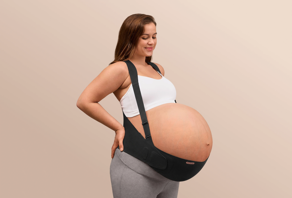 Ceinture de grossesse ergonomique pour soutien du ventre et du dos Momcozy