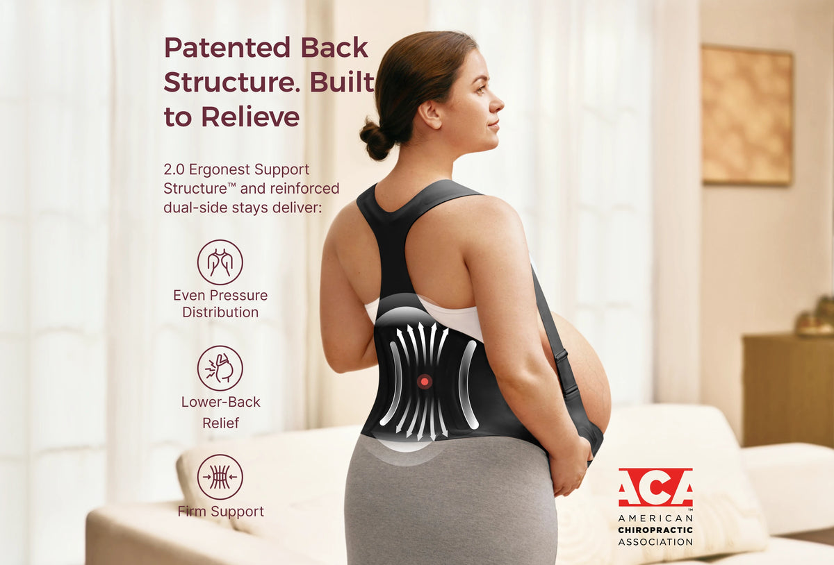 BumpEase – Momcozy Ergonest Pas Ciążowy na Brzuch
