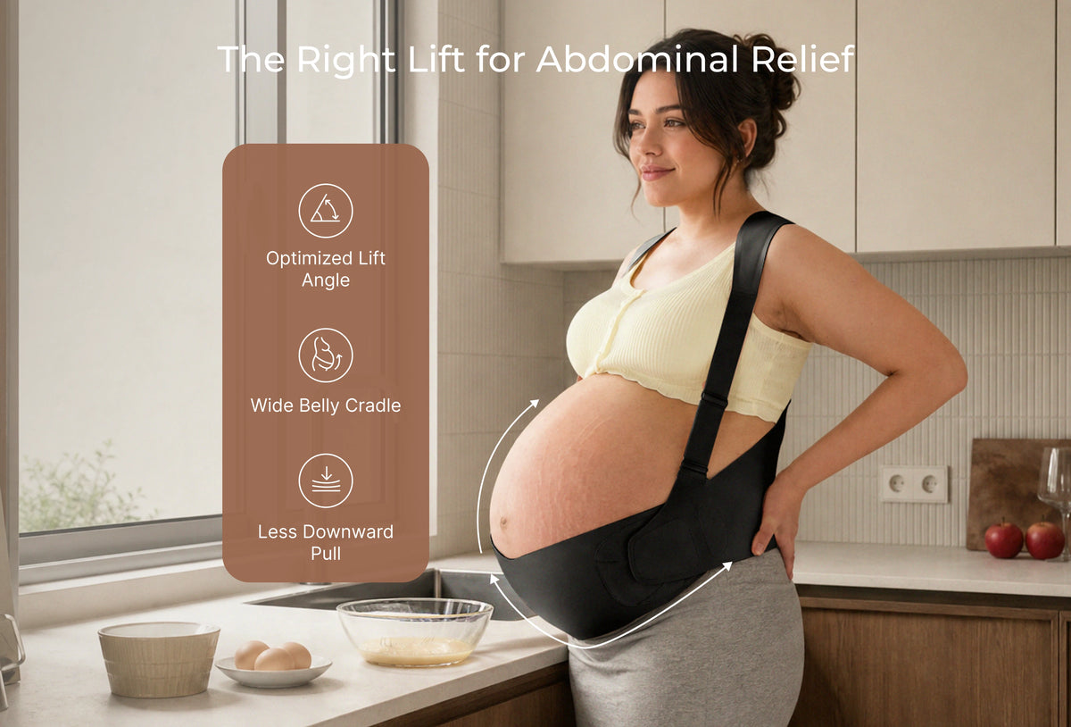 BumpEase – Momcozy Ergonest Pas Ciążowy na Brzuch