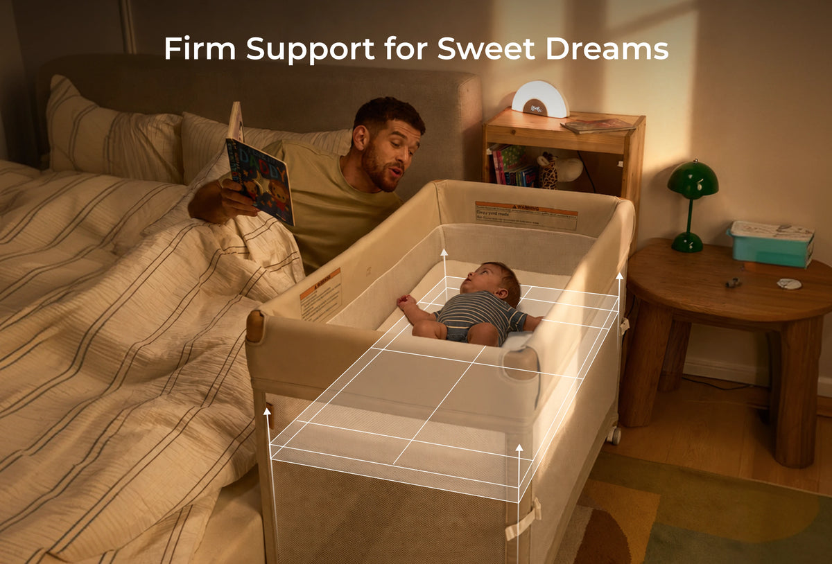 Momcozy playard folded for storage