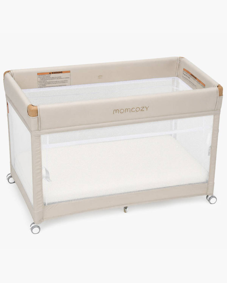 Translation missing: fr.Momcozy foldable baby playard with bassinet