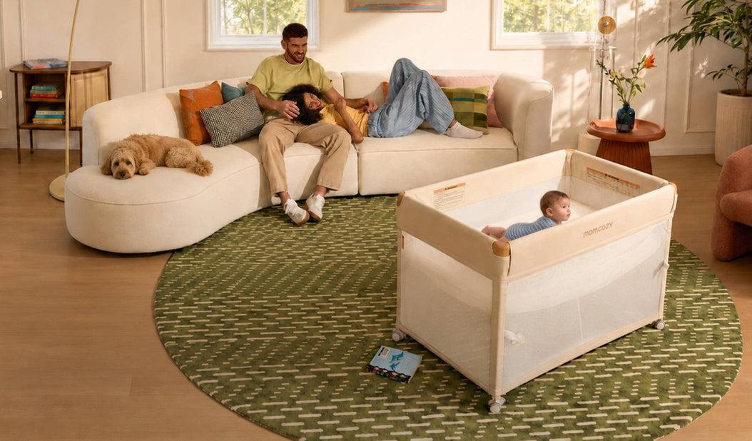 Momcozy One-Click Foldable Baby Playard