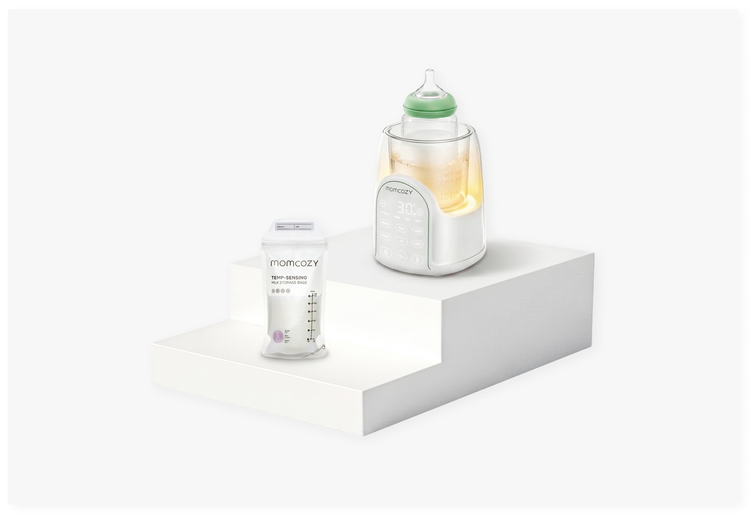 Momcozy Night Pro Baby Bottle Warmer - Night Feeding