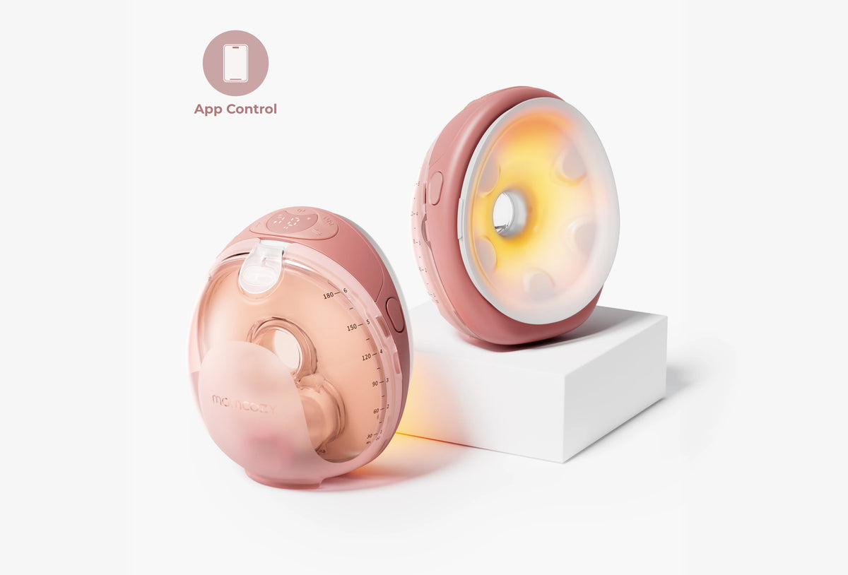 Momcozy Wellness 1 warm-massage wearable breast pump