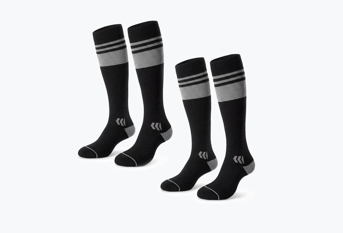 Momcozy Wide Calf Compression Socks 20-30mmHg for Sports 2 Pairs