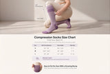 Momcozy Wide Calf Compression Socks 20-30mmHg for Sports 2 Pairs