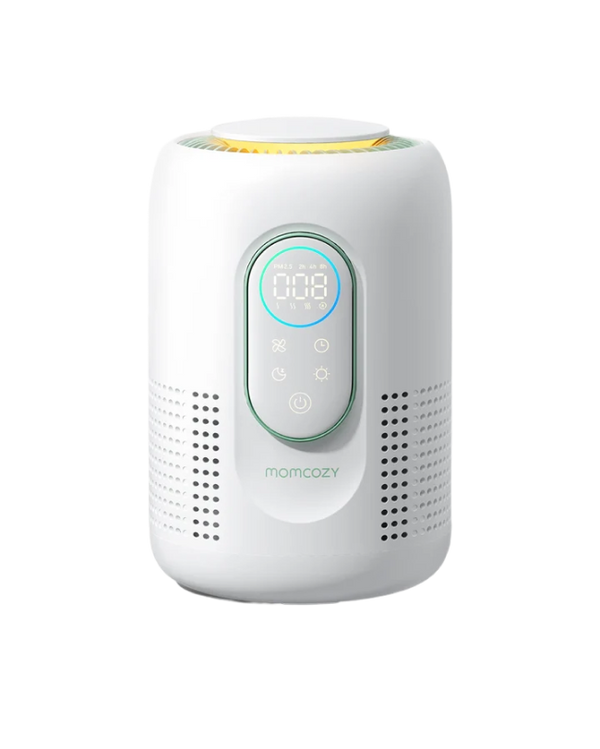 Baby Breathes Easier at Bedtime - CozyBreath Baby Air Purifier