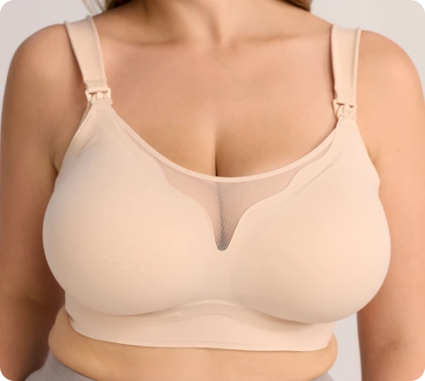 The natural shape and smooth finish of the AirMesh bra