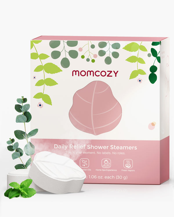 Momcozy Pastilles de Douche Menthe & Eucalyptus (14 pièces)