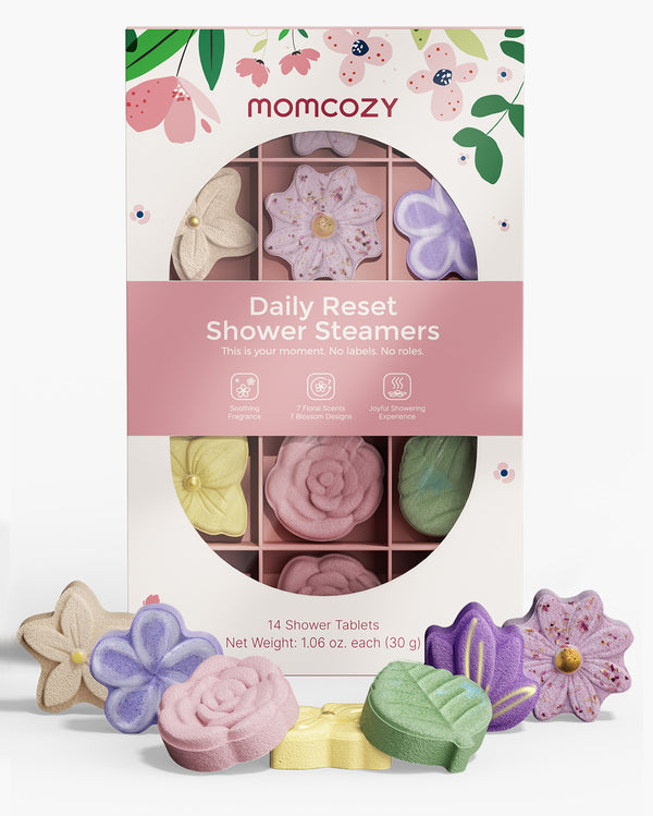 Momcozy Pastilles de Douche Aromathérapie – Lot de 14