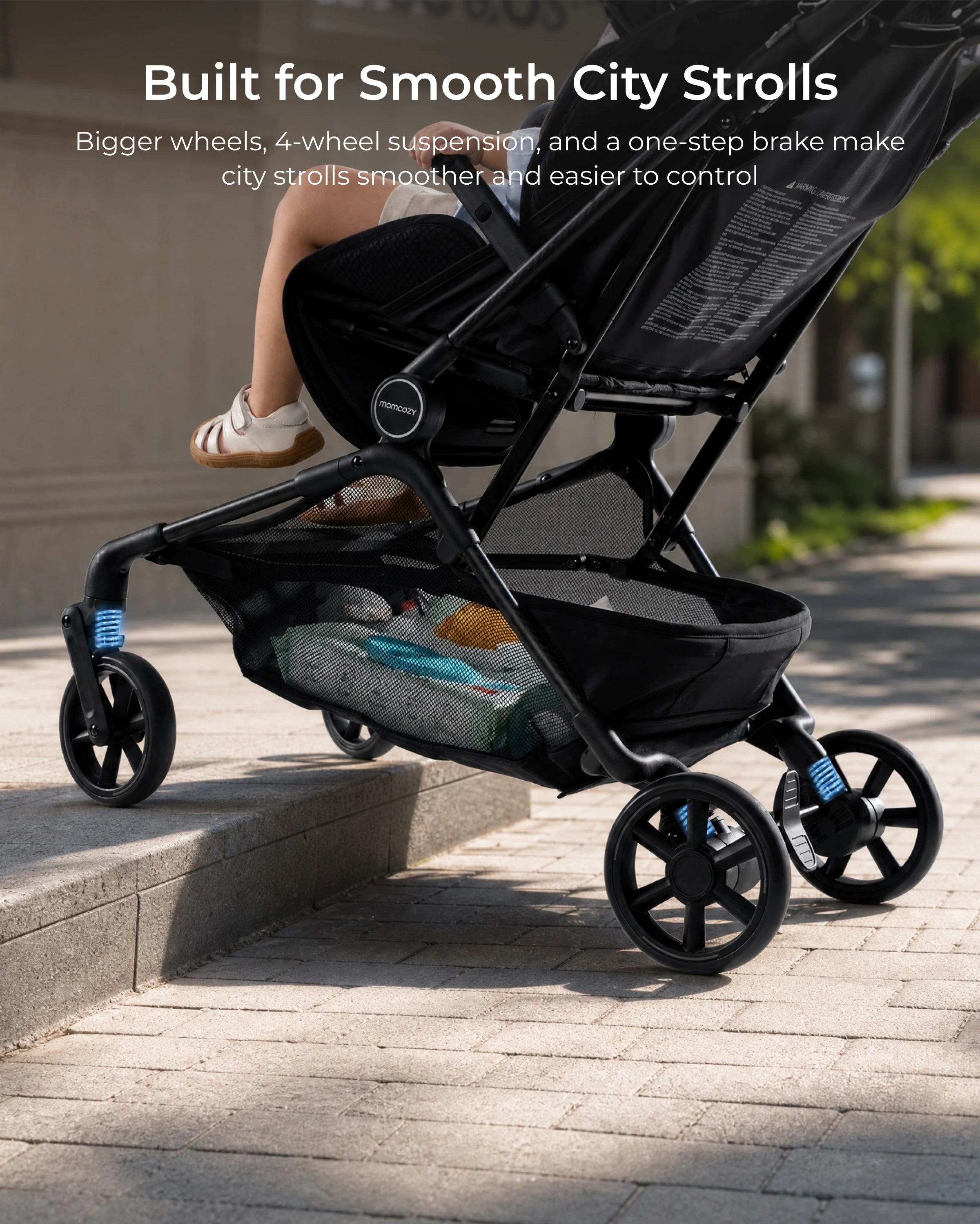 Momcozy TuckGo Carbon Fiber Travel Stroller
