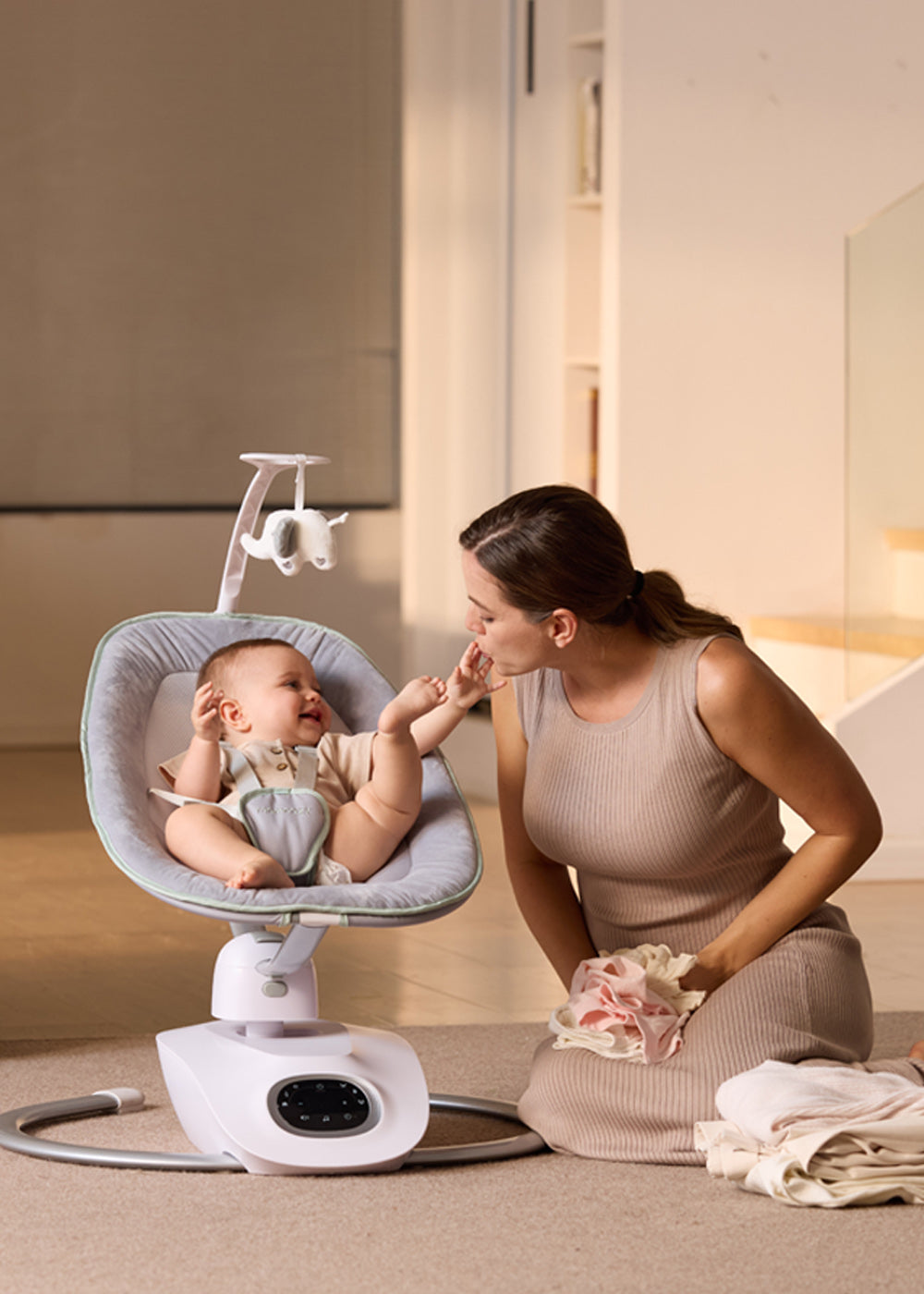 maxi cosi swing newborn insert Momcozy Infant Insert Compatible with Momcozy CocoSway Swing