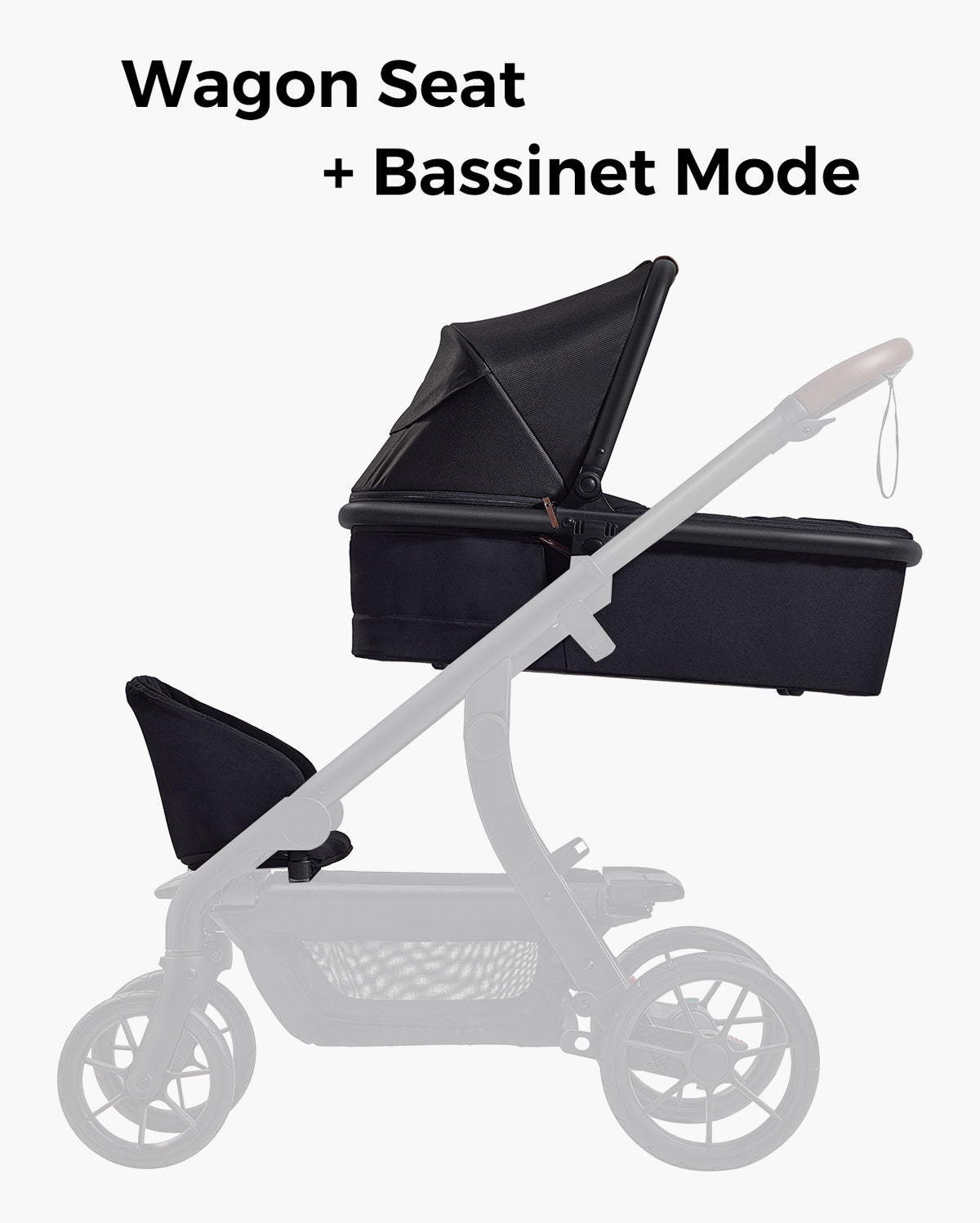comfort wagon stroller kit Wagon Backrest for Momcozy ChangeGo Baby Stroller