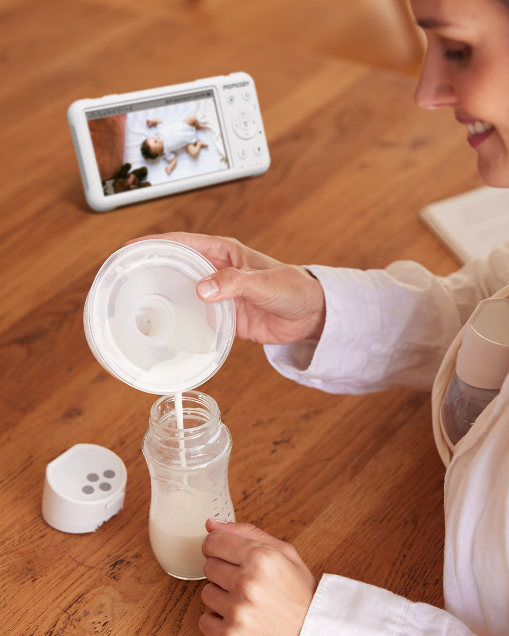 S12 Pro Safety Bundle: Wearable Breast Pump & Baby Monitor