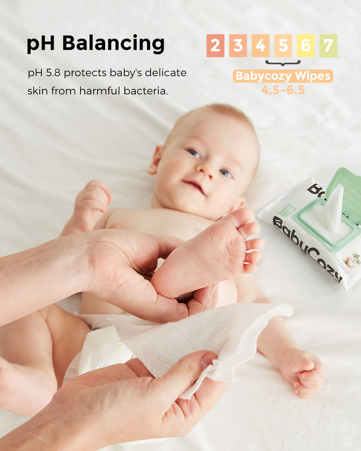 BabyCozy Baby Wet Wipes Safe to Sensitive Skin