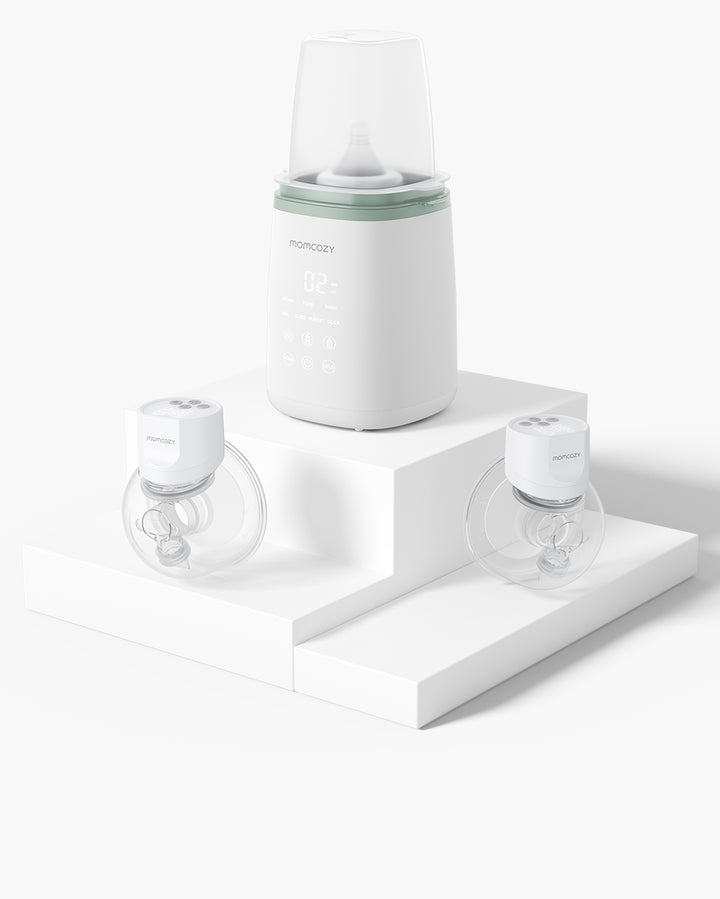 S12 Pro Warmer Bundle: Hands-Free Breast Pump&Bottle Warmer