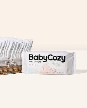 BabyCozy Diapers - Baby Steps MixPacks for Sentive Skin
